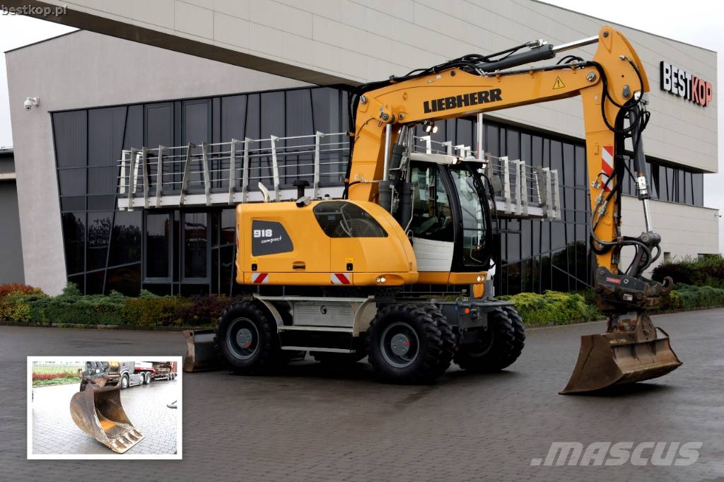Liebherr A 918 Compact Wielgraafmachines