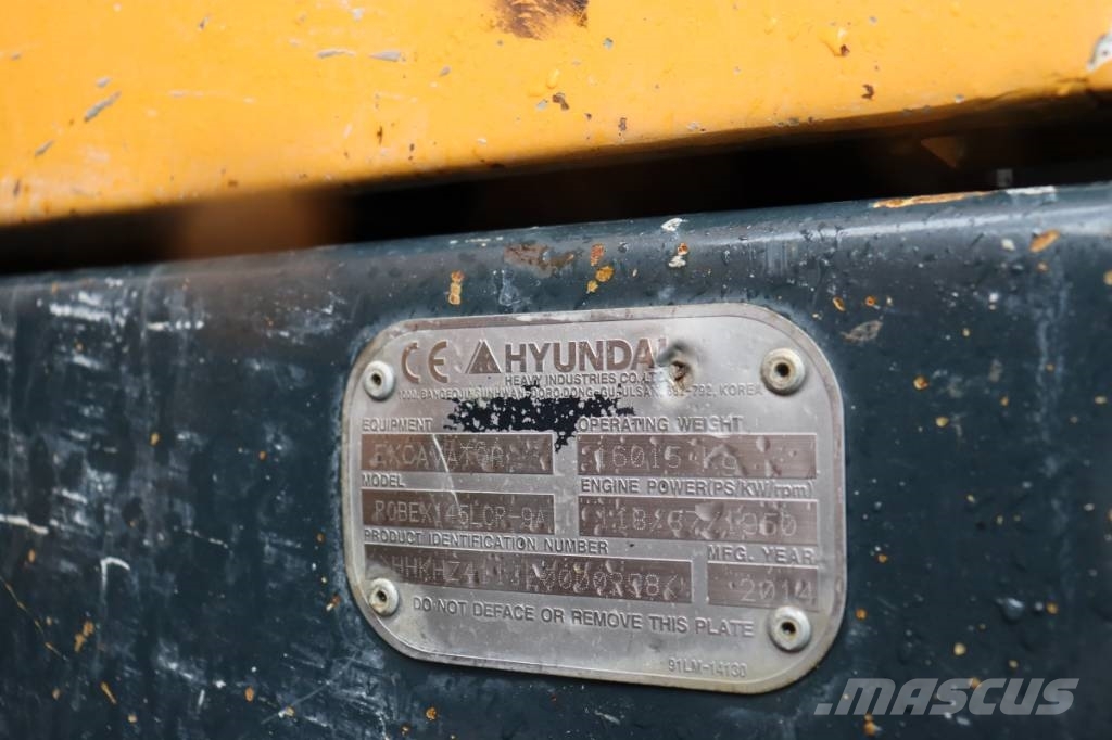 Hyundai Robex 145 LCR-9 A Escavadoras de rastos