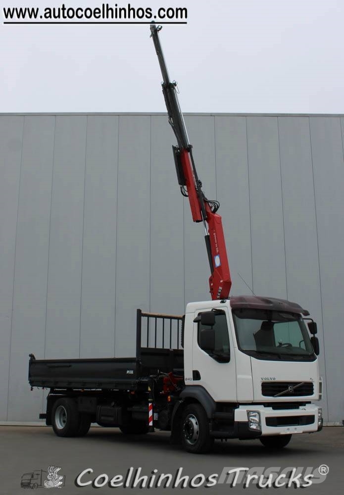 Volvo FL 240 + HMF 635 Camion ribaltabili