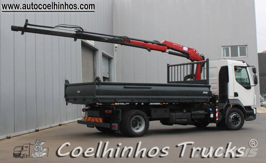 Volvo FL 240 + HMF 635 Camion ribaltabili
