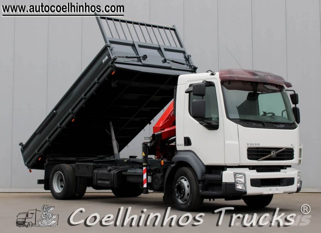 Volvo FL 240 + HMF 635 Camion ribaltabili