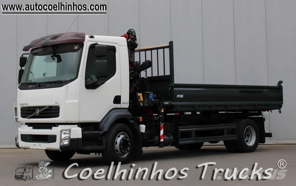 Volvo FL 240 + HMF 635 Camion ribaltabili