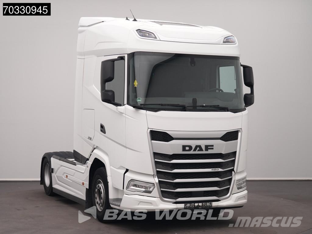 DAF XG 480 4X2 Retarder 2xTanks ACC Standklima 트랙터 유닛