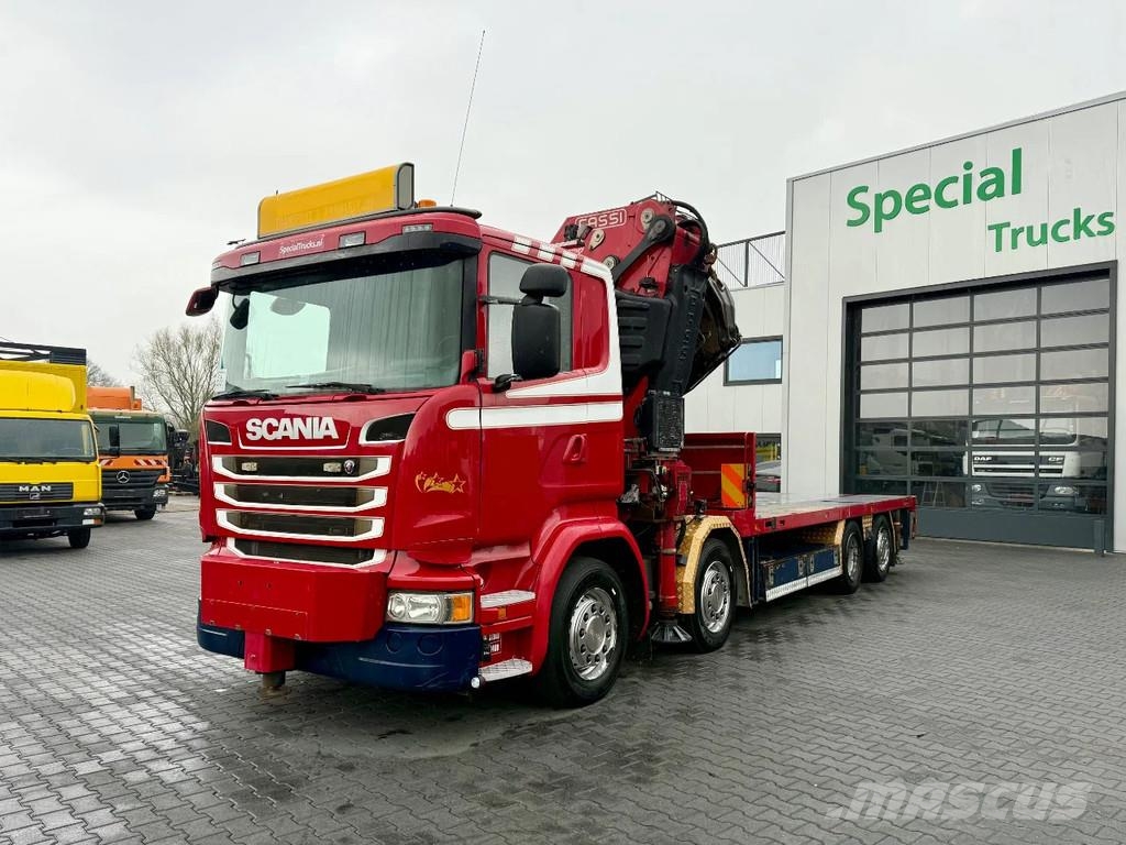 Scania R450 8x2*6 / Euro 6 / Fassi F1100RA.2.26 HE- Dynam Visureigiai kranai