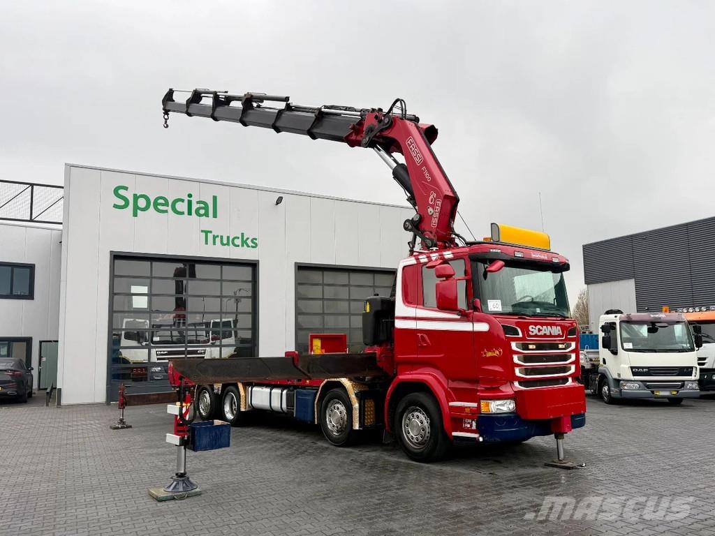 Scania R450 8x2*6 / Euro 6 / Fassi F1100RA.2.26 HE- Dynam Visureigiai kranai