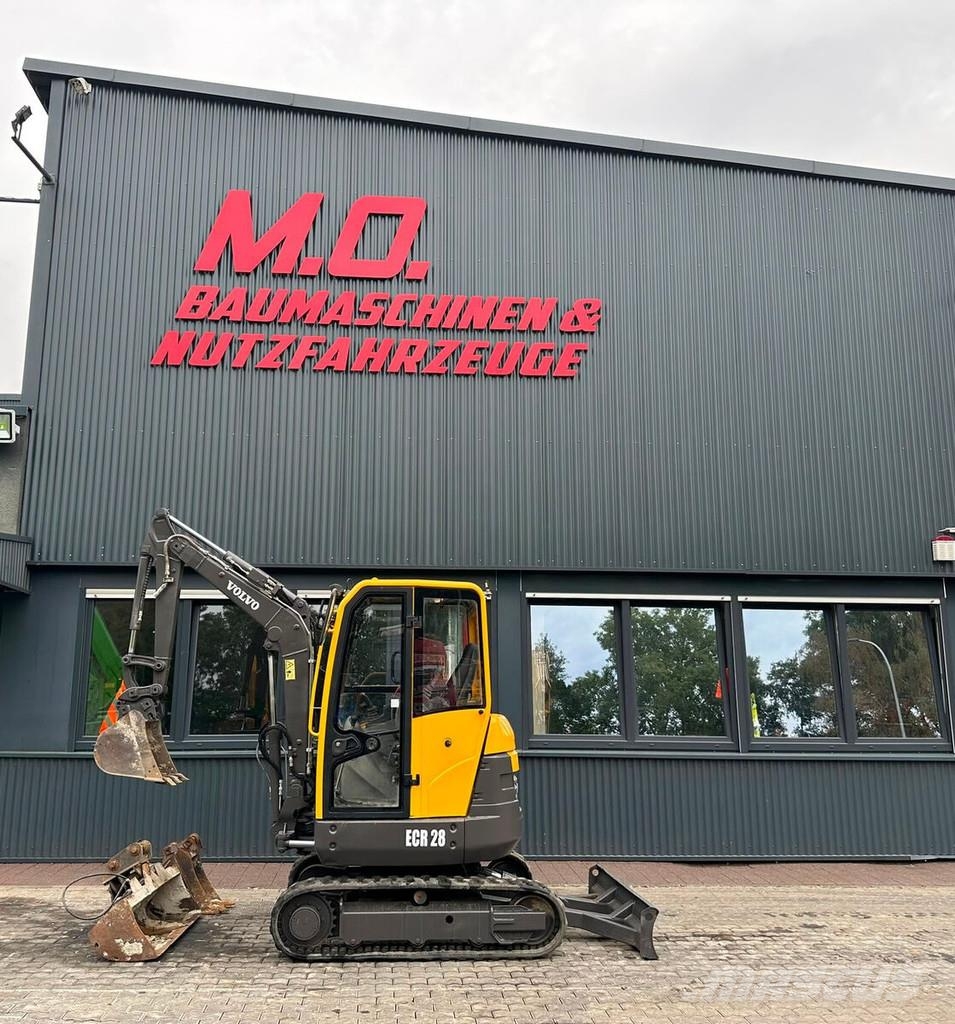 Volvo ECR 28 Mini ekskavatörler, 7 tona dek