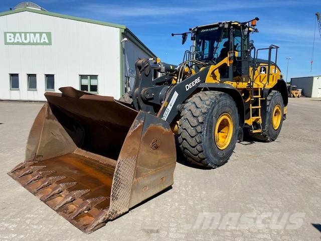 John Deere 744 P SW Vorber. 3. Kreis, MIETE/RENTAL (12002125) Wheel loaders
