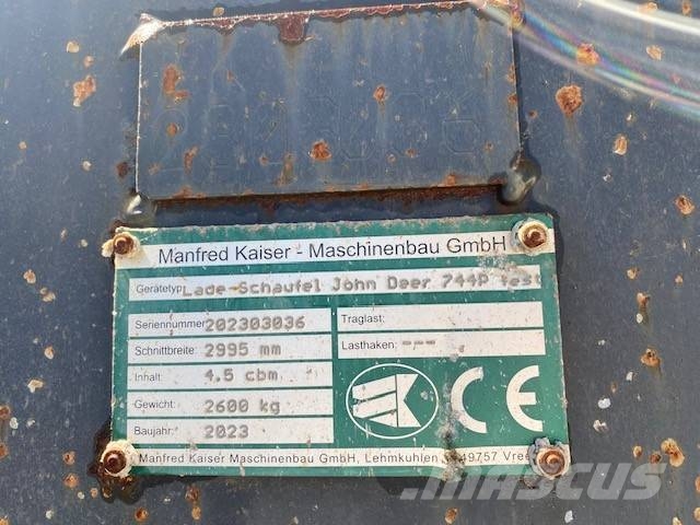 John Deere 744 P SW Vorber. 3. Kreis, MIETE/RENTAL (12002125) Wheel loaders