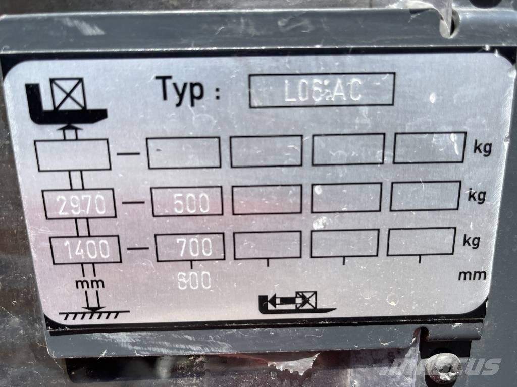 Linde L 06 AC /170/ V-4284 OB شاحنات مناولة ذاتية الدفع