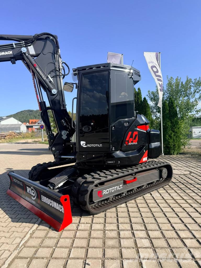 Eurocomach 100 TR – ROTOTILT GaLaBau EDITION Midi bagri 7t – 12t