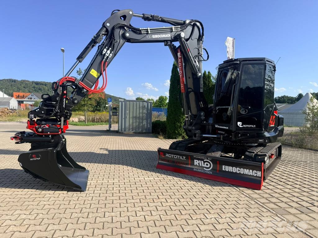 Eurocomach 100 TR – ROTOTILT GaLaBau EDITION Midi bagri 7t – 12t