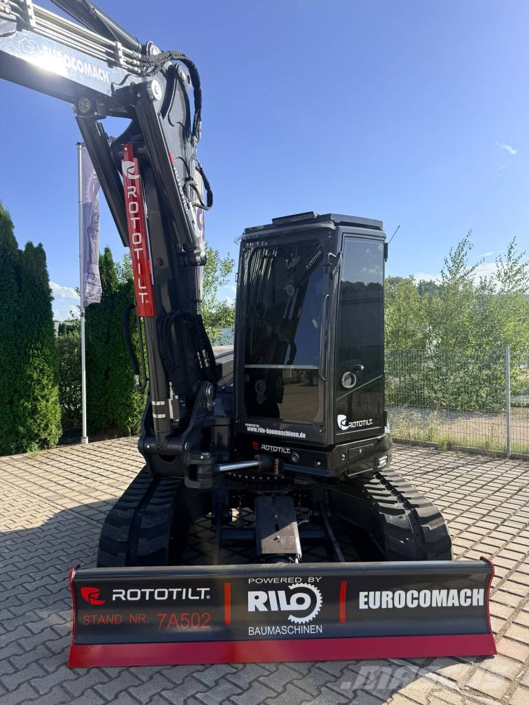 Eurocomach 100 TR – ROTOTILT GaLaBau EDITION Midi bagri 7t – 12t