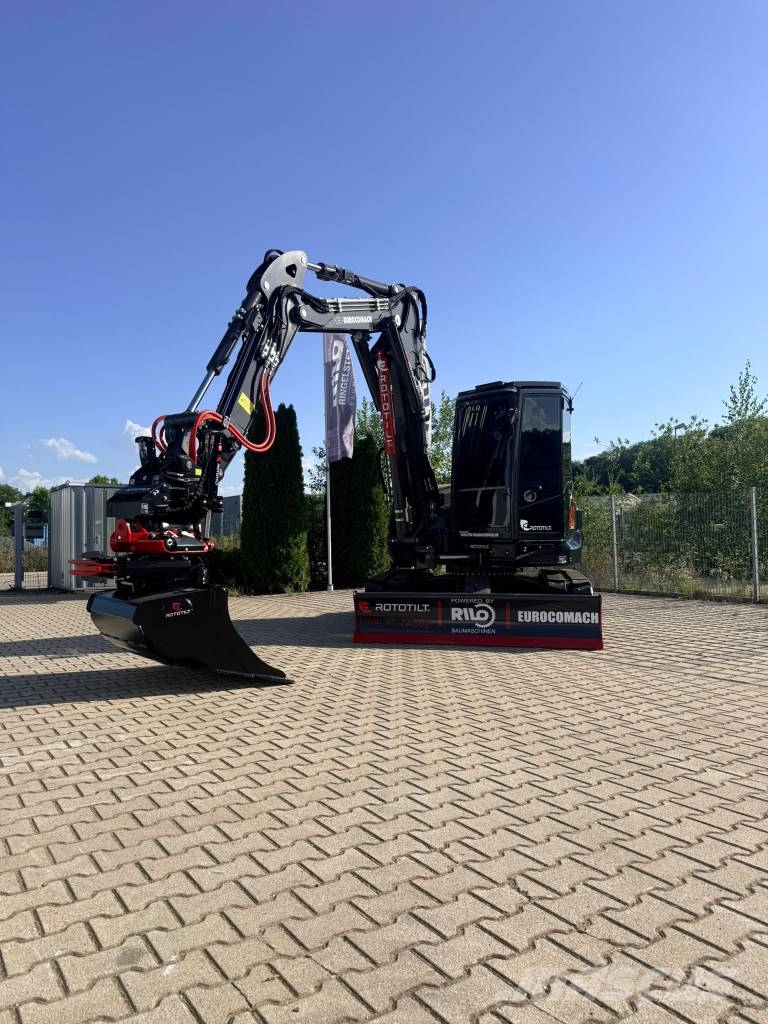 Eurocomach 100 TR – ROTOTILT GaLaBau EDITION Midi bagri 7t – 12t