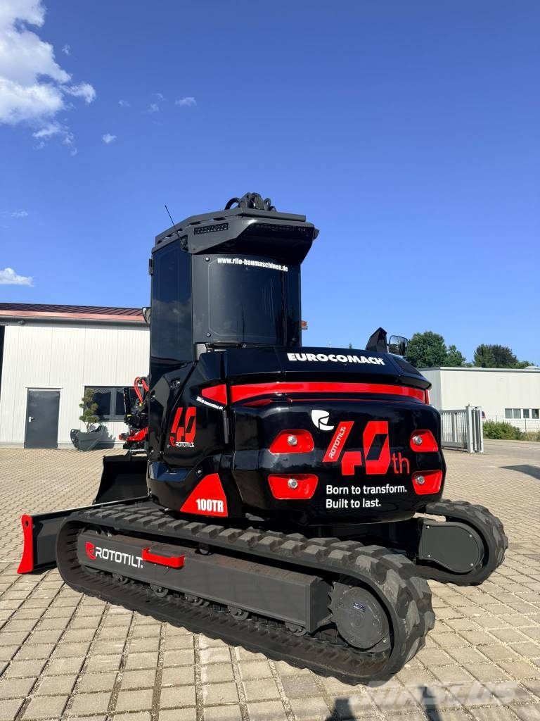 Eurocomach 100 TR – ROTOTILT GaLaBau EDITION Midi bagri 7t – 12t