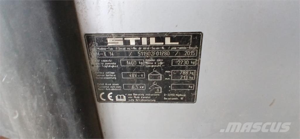 Still FM-X14 前伸式堆高機(叉車)