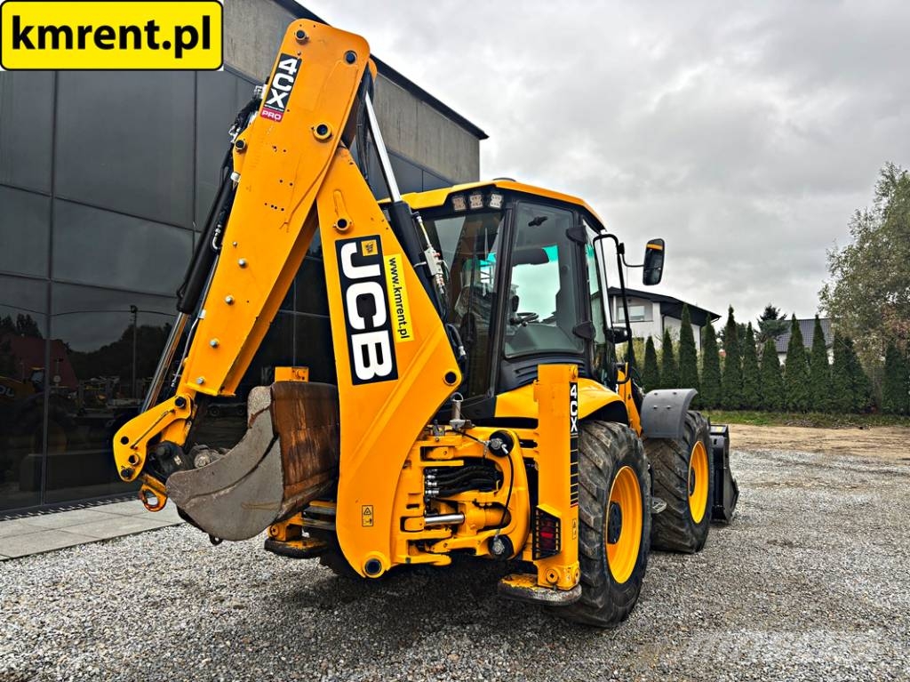 JCB 4CX PRO KOPARKO-ŁADOWARKA 2023R | CAT 444, 434, NE Graaf-laadcombinaties