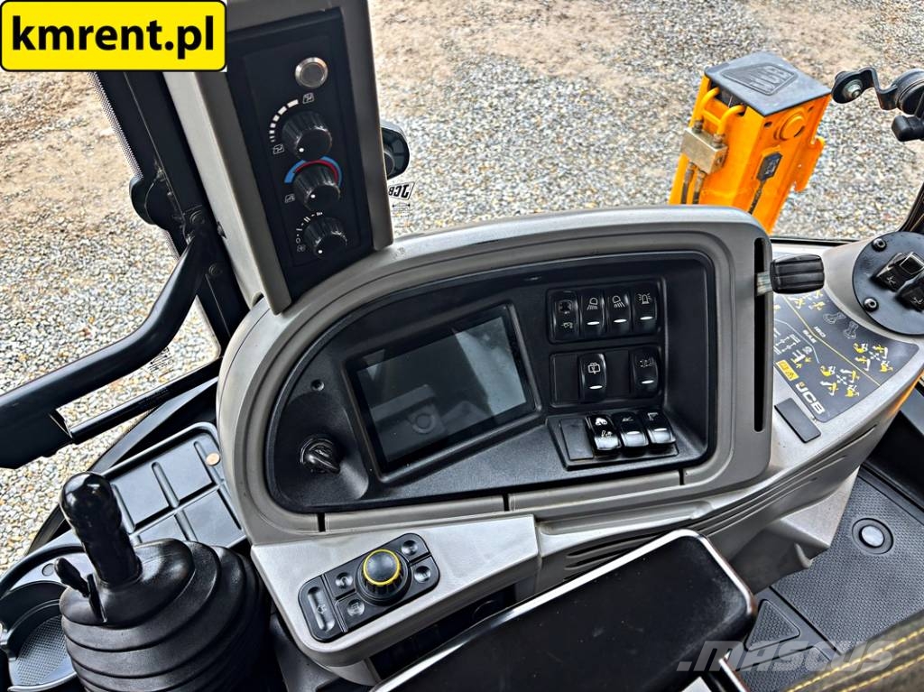 JCB 4CX PRO KOPARKO-ŁADOWARKA 2023R | CAT 444, 434, NE Graaf-laadcombinaties