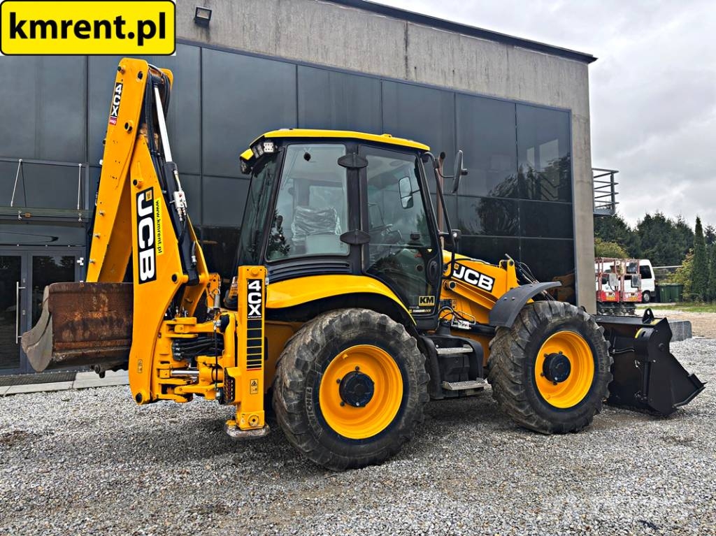 JCB 4CX PRO KOPARKO-ŁADOWARKA 2023R | CAT 444, 434, NE Graaf-laadcombinaties