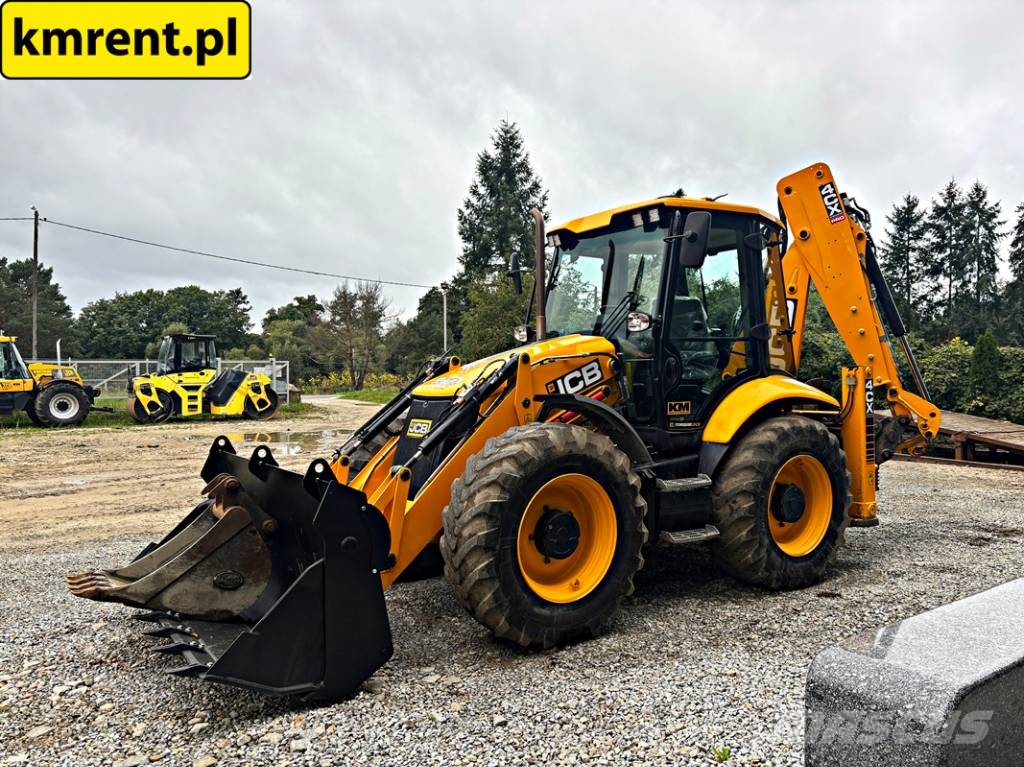 JCB 4CX PRO KOPARKO-ŁADOWARKA 2023R | CAT 444, 434, NE Graaf-laadcombinaties