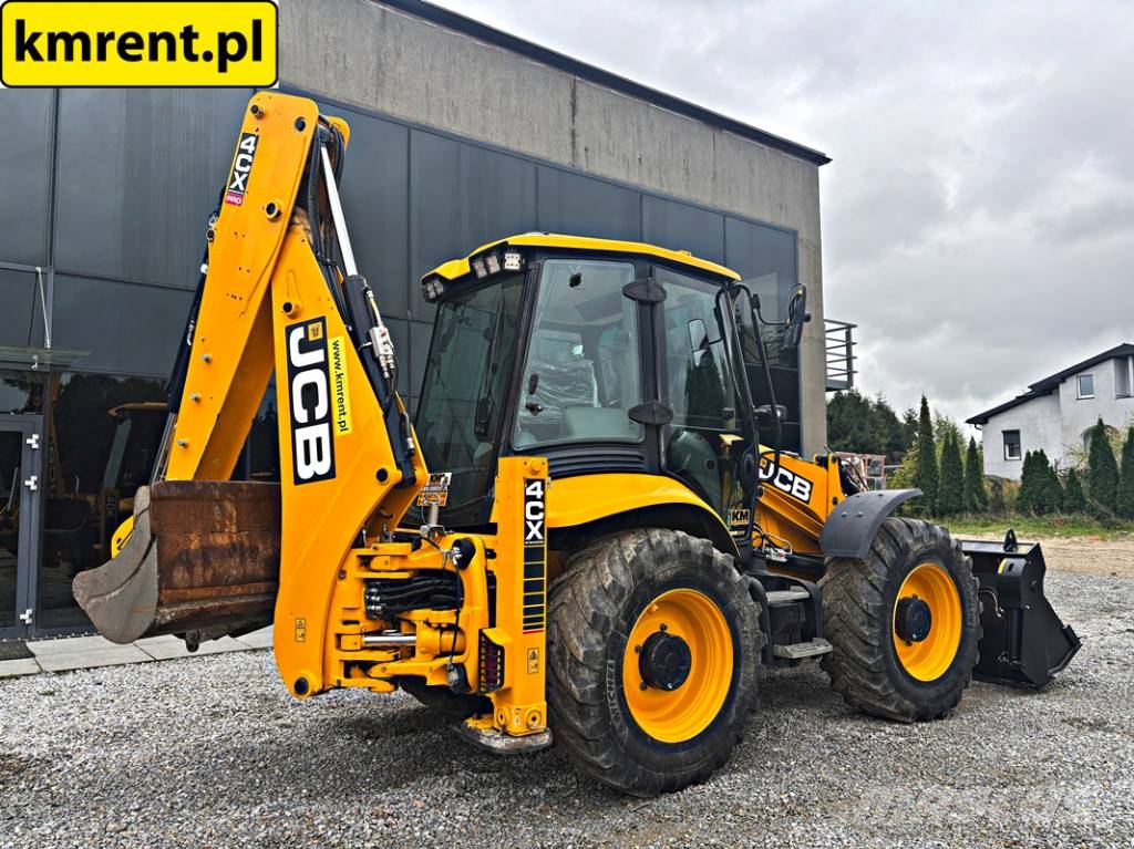 JCB 4CX PRO KOPARKO-ŁADOWARKA 2023R | CAT 444, 434, NE Graaf-laadcombinaties