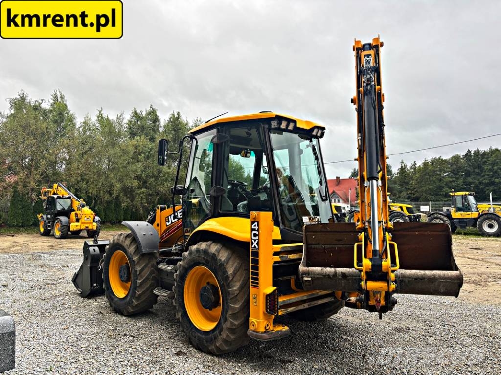 JCB 4CX PRO KOPARKO-ŁADOWARKA 2023R | CAT 444, 434, NE Graaf-laadcombinaties