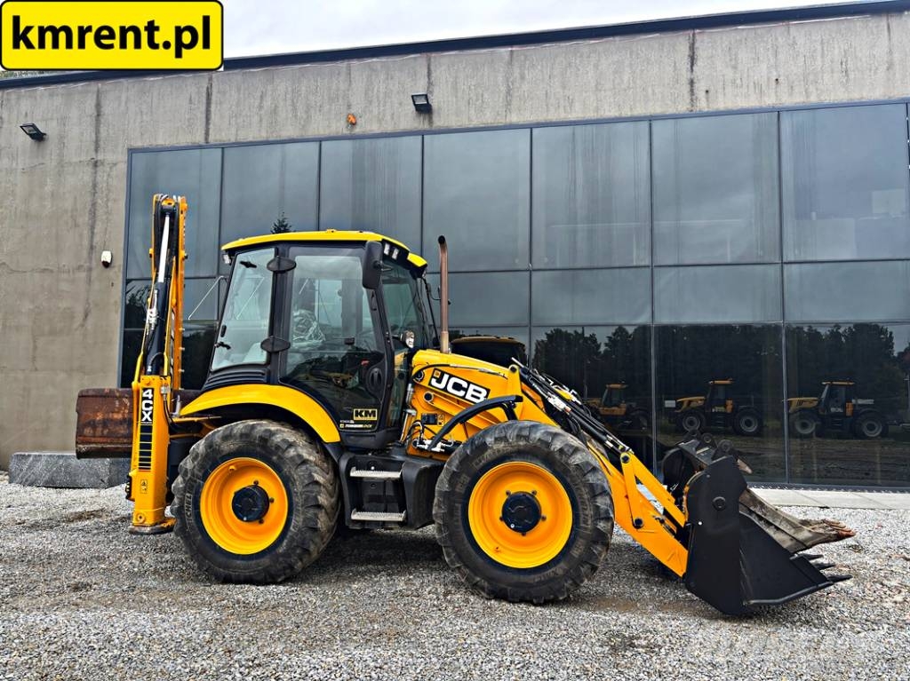 JCB 4CX PRO KOPARKO-ŁADOWARKA 2023R | CAT 444, 434, NE Graaf-laadcombinaties
