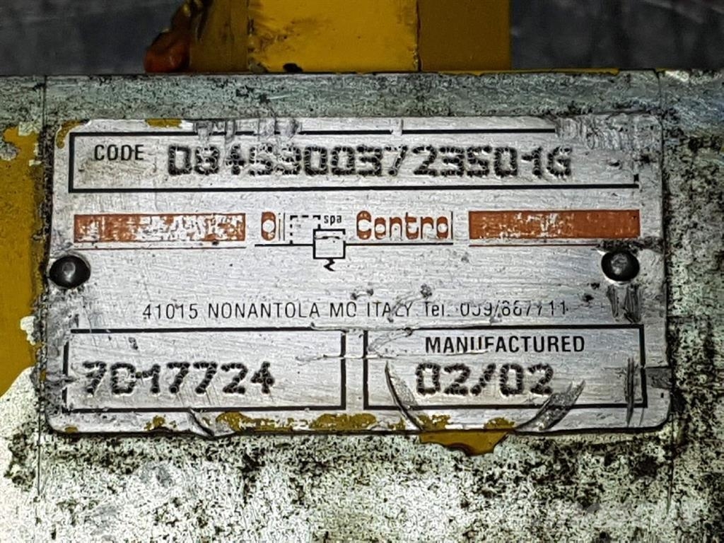 Liebherr A900ZW-Oil Control 7017724-Counter balance valve 液压