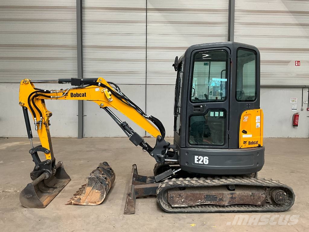 Bobcat E 26 Minigraafmachines < 7t