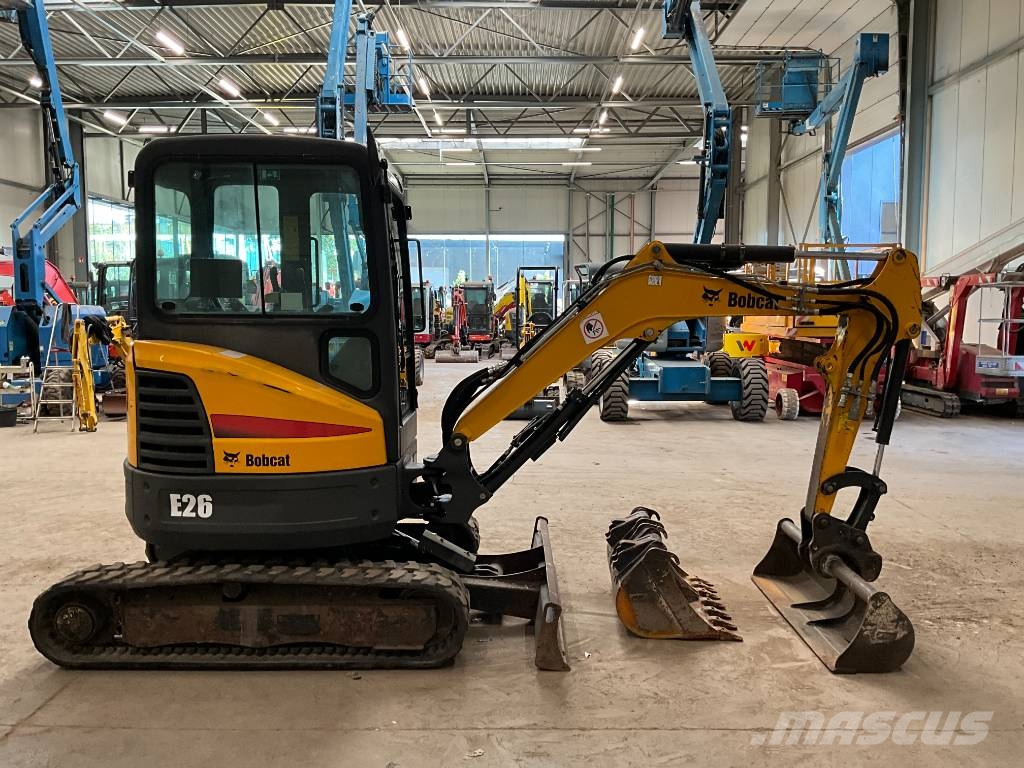 Bobcat E 26 Minigraafmachines < 7t