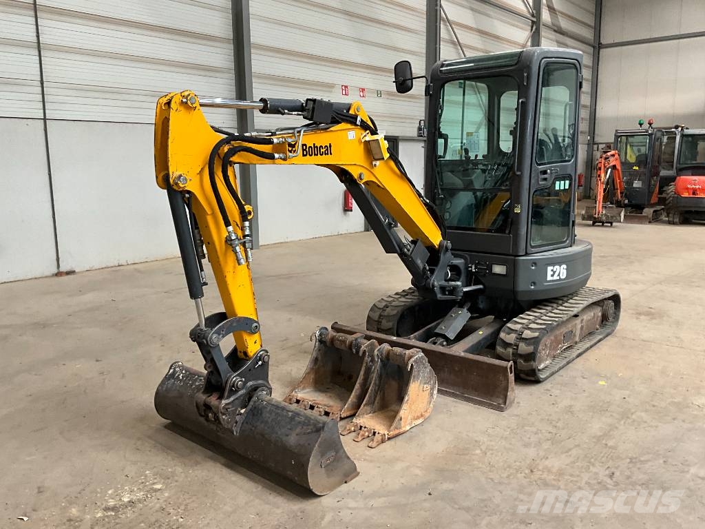 Bobcat E 26 Minigraafmachines < 7t