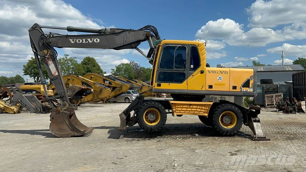 Volvo EW180B Wielgraafmachines
