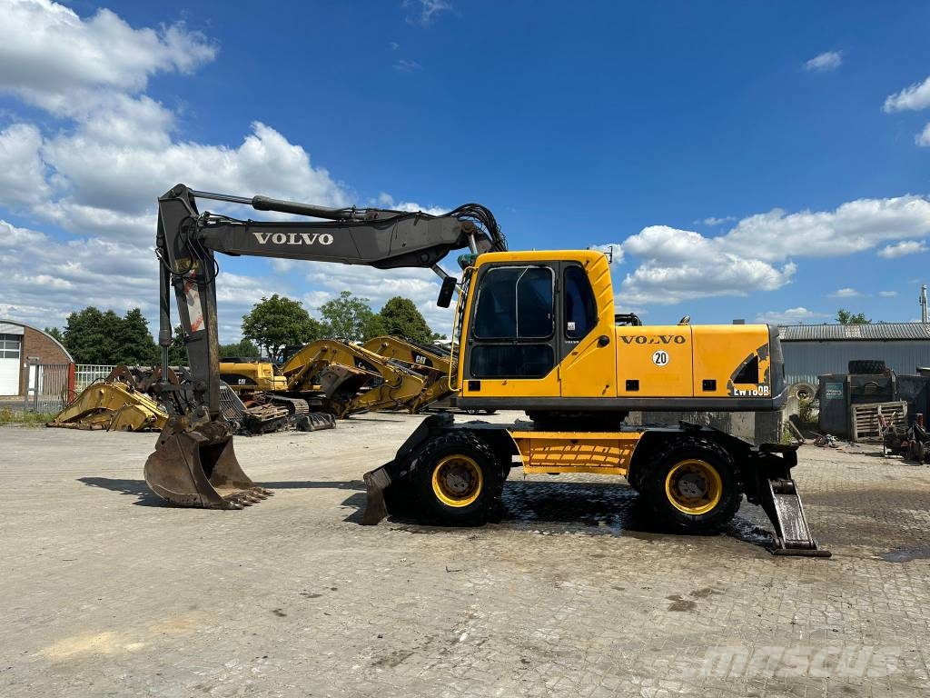 Volvo EW180B Wielgraafmachines