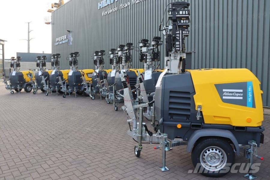 Atlas Copco Hilight H6+  Valid inspection, Max Boom Height 8m, Light towers