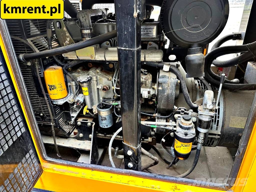 JCB G60RX AGREGAT PRĄDOTWORCZY 2012r. Dyzeliniai generatoriai