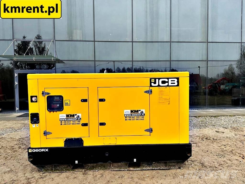 JCB G60RX AGREGAT PRĄDOTWORCZY 2012r. Dyzeliniai generatoriai