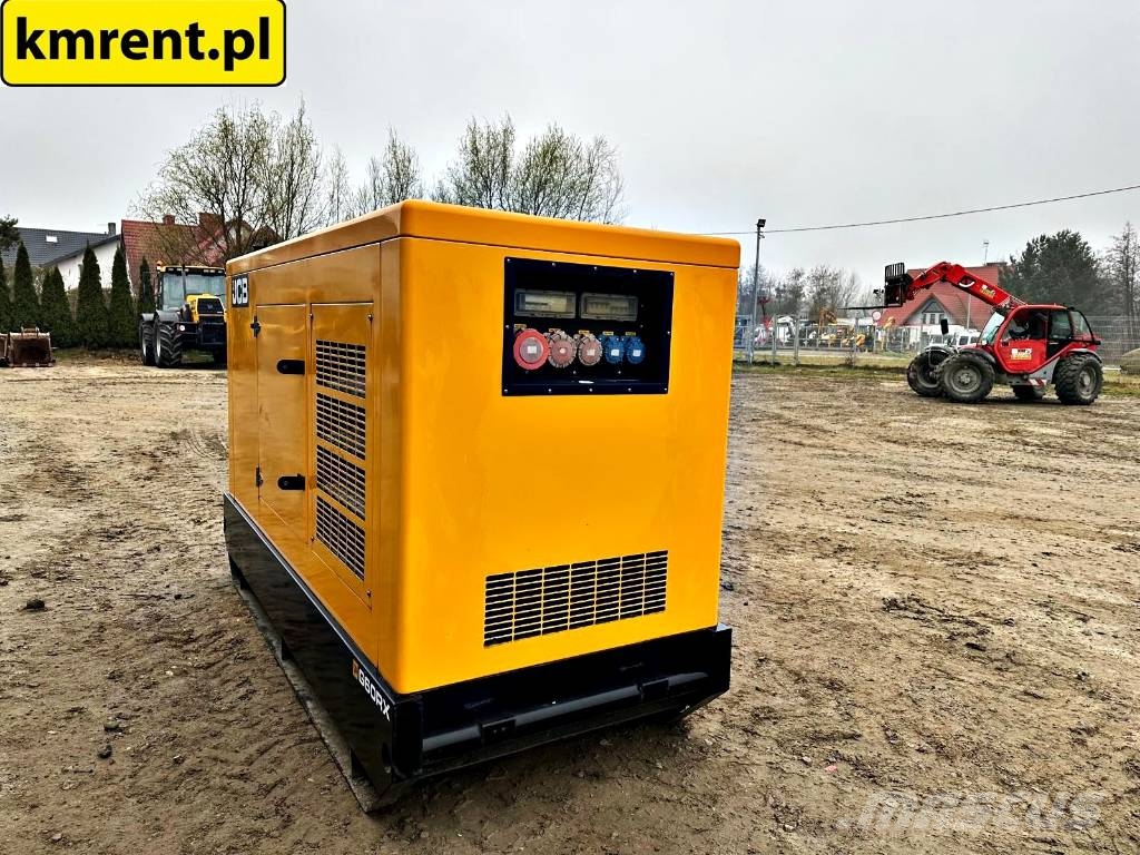 JCB G60RX AGREGAT PRĄDOTWORCZY 2012r. Dyzeliniai generatoriai