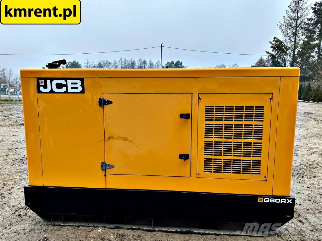 JCB G60RX AGREGAT PRĄDOTWORCZY 2012r. Dyzeliniai generatoriai