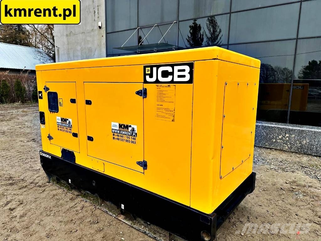 JCB G60RX AGREGAT PRĄDOTWORCZY 2012r. Dyzeliniai generatoriai