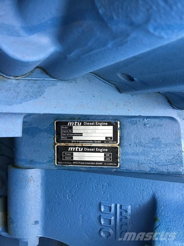 MTU 16V4000-G83 USED Engines