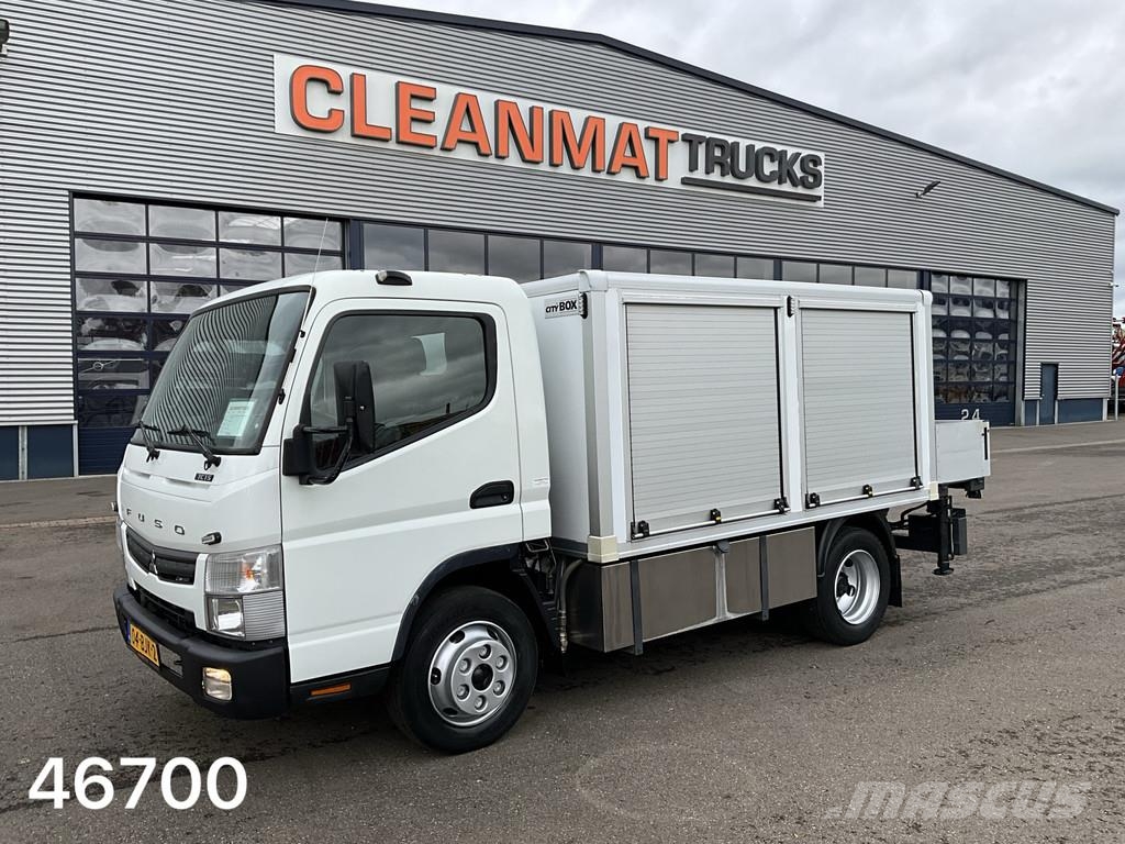 Fuso Canter 7C15 Euro 6 ROM hogedruk + Hiab 1,8 Tonmete Camiões Aspiradores Combi