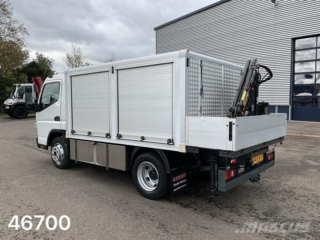 Fuso Canter 7C15 Euro 6 ROM hogedruk + Hiab 1,8 Tonmete Camiões Aspiradores Combi