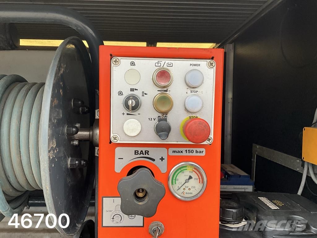 Fuso Canter 7C15 Euro 6 ROM hogedruk + Hiab 1,8 Tonmete Camiões Aspiradores Combi