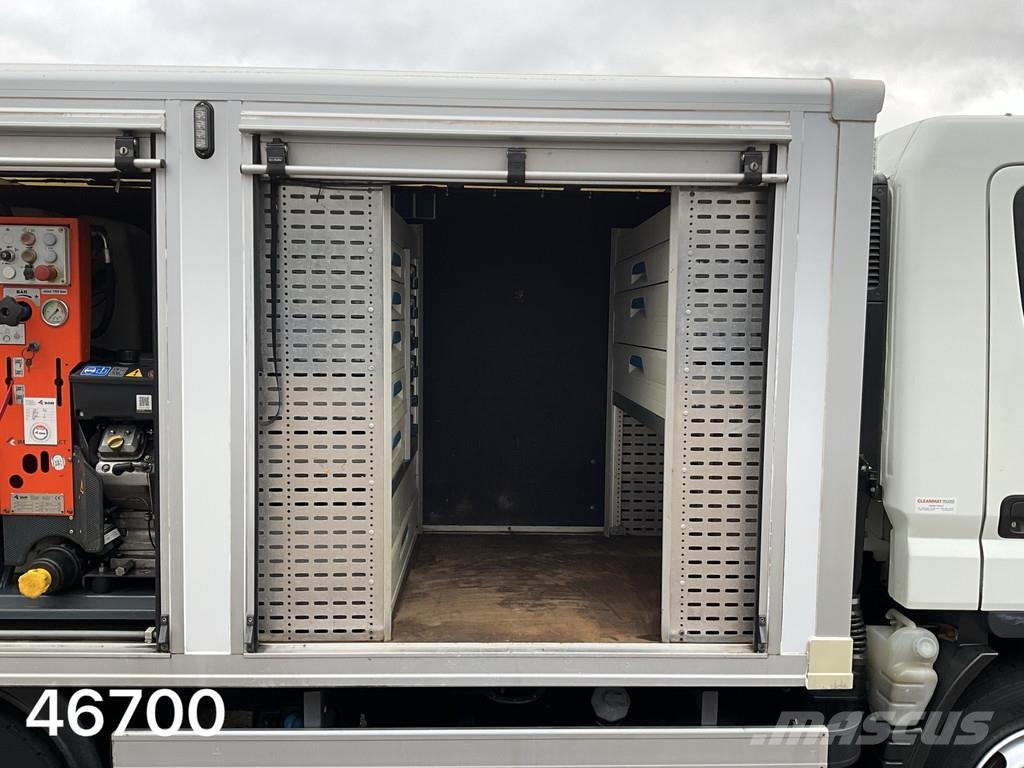 Fuso Canter 7C15 Euro 6 ROM hogedruk + Hiab 1,8 Tonmete Camiões Aspiradores Combi