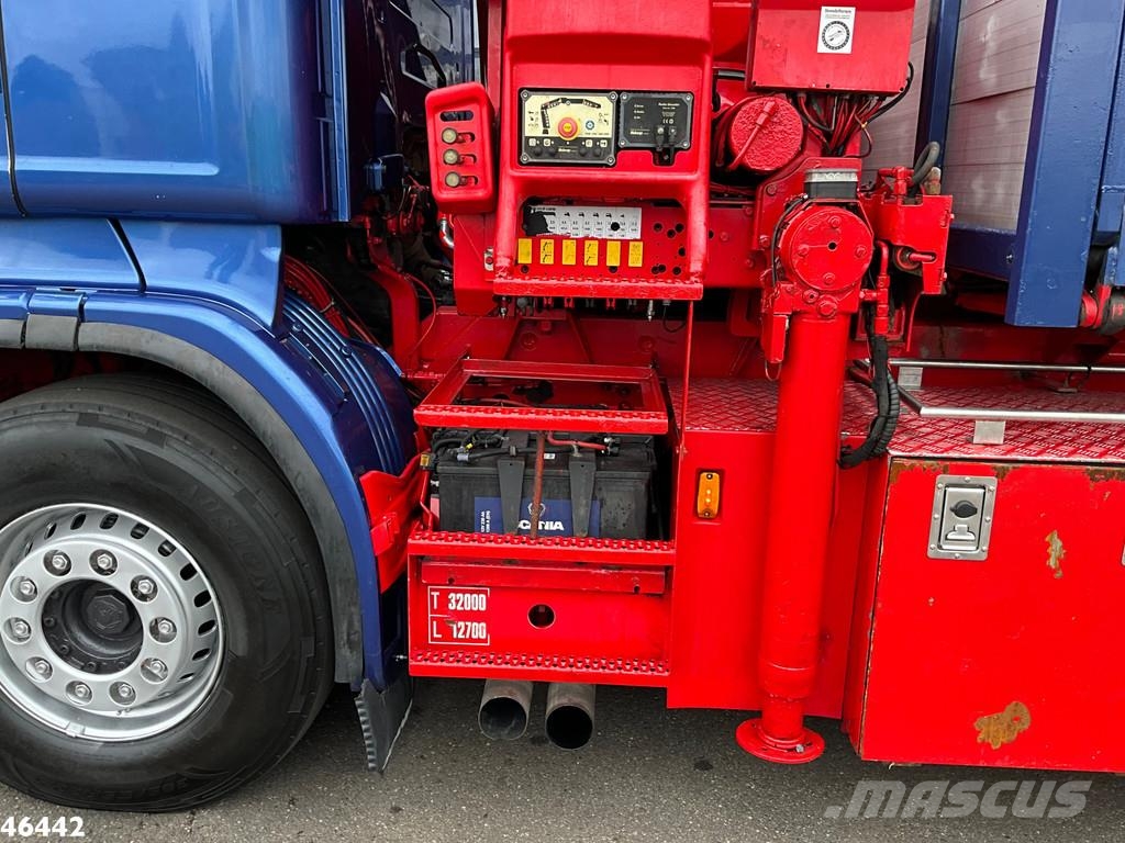 Scania R 560 V8 8x4 Retarder Hiab 24 Tonmeter laadkraan Camiones bañeras basculantes o volquetes