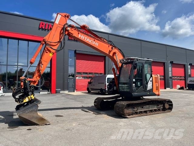 Hitachi ZX 135 / Engcon,Rasvari,Luiskakauha, 2016, Pojanluoma