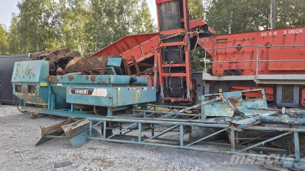 PowerScreen Chieftain 1700 RINSER 3-POKŁADY , KOMPLETNY ZAKŁAD Vagli vibranti