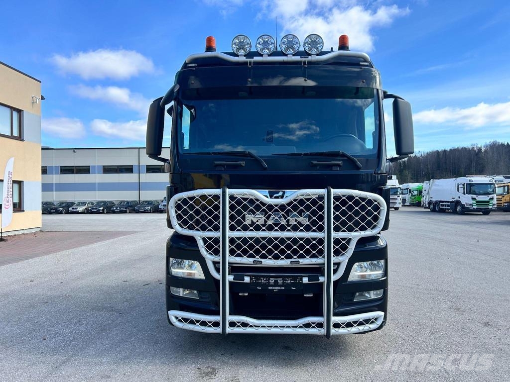 MAN TGS 26.460 6X2*4 EURO6 + PALFINGER CRANE Treileri ar āķi