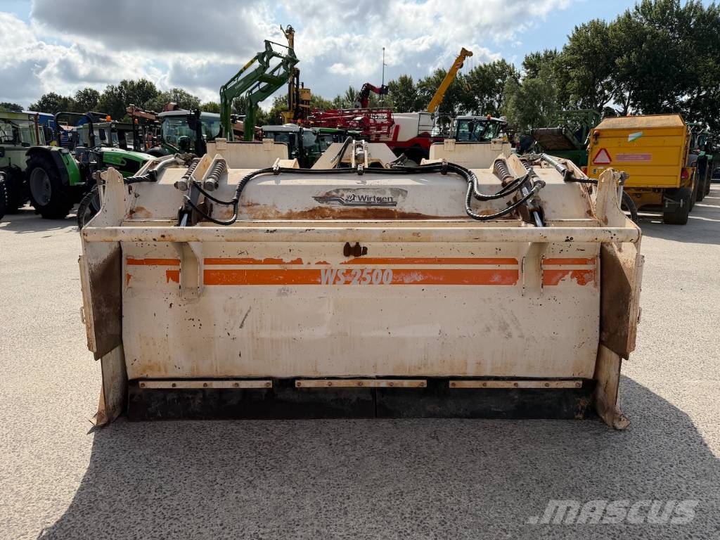 Wirtgen WS2500 Stabilisator Veiskrape
