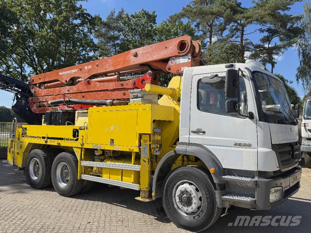 Mercedes-Benz Axor 2628 6X4 Putzmeister M28 Betooni pumpautod