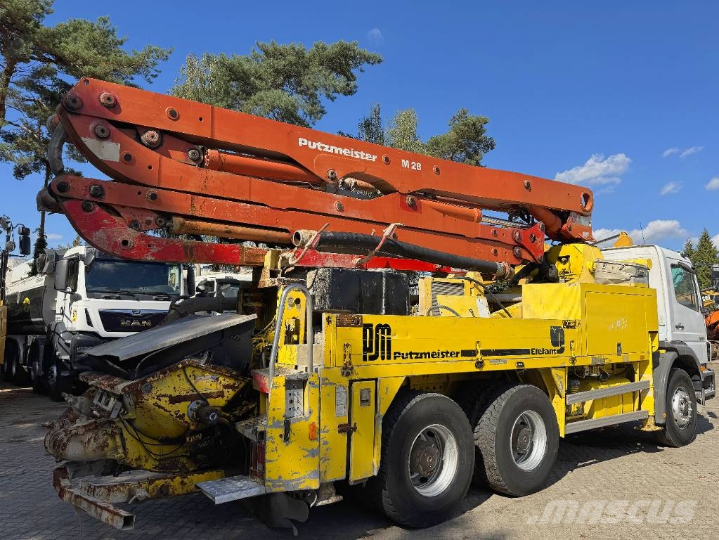 Mercedes-Benz Axor 2628 6X4 Putzmeister M28 Betooni pumpautod